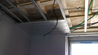 Montage plafond chauffant rayonnant Caleoplafond